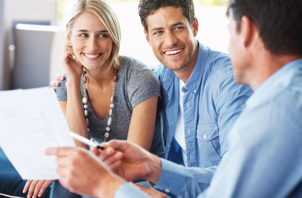 Virginia Beach homeowner reviewing an interior painting estimate